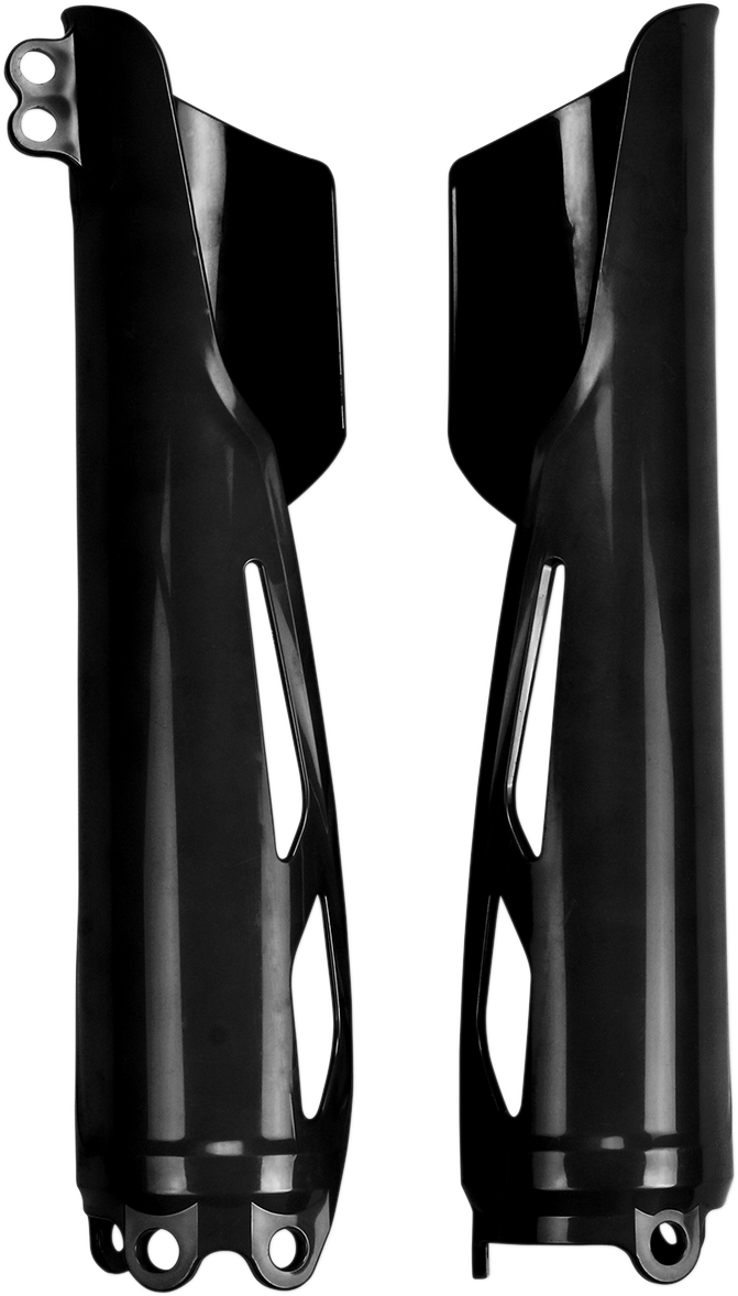 UFO Fork Covers Crf R/rx - Black