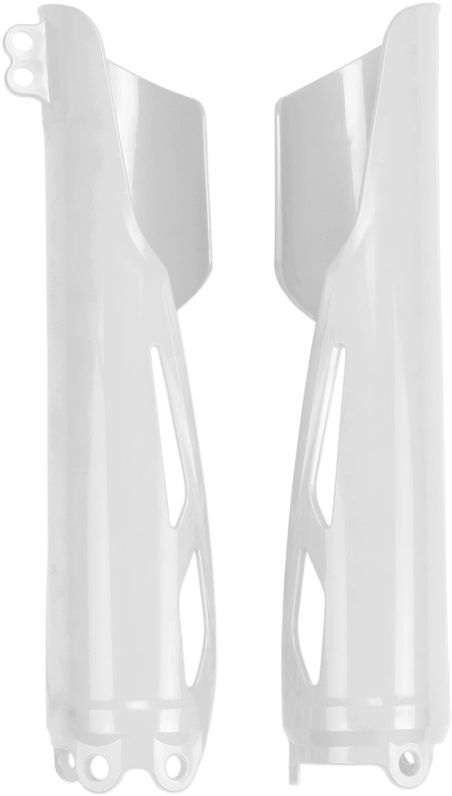 UFO Fork Covers Crf R/rx - White
