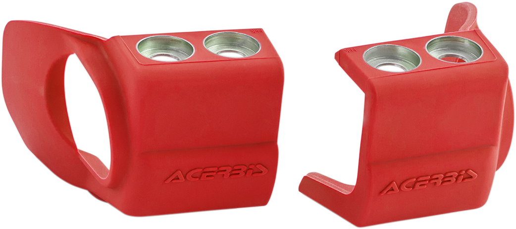 Shoe Protectors for Inverted Forks - Red (1)