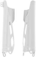 Fork Covers - Lower - White - Honda (1)