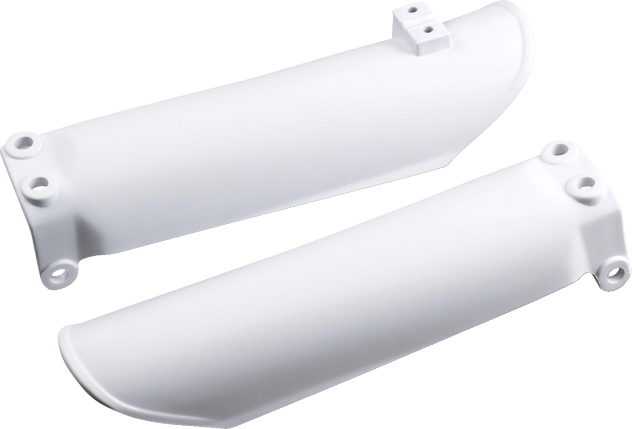 Lower Fork Covers for Inverted Forks - White (1)