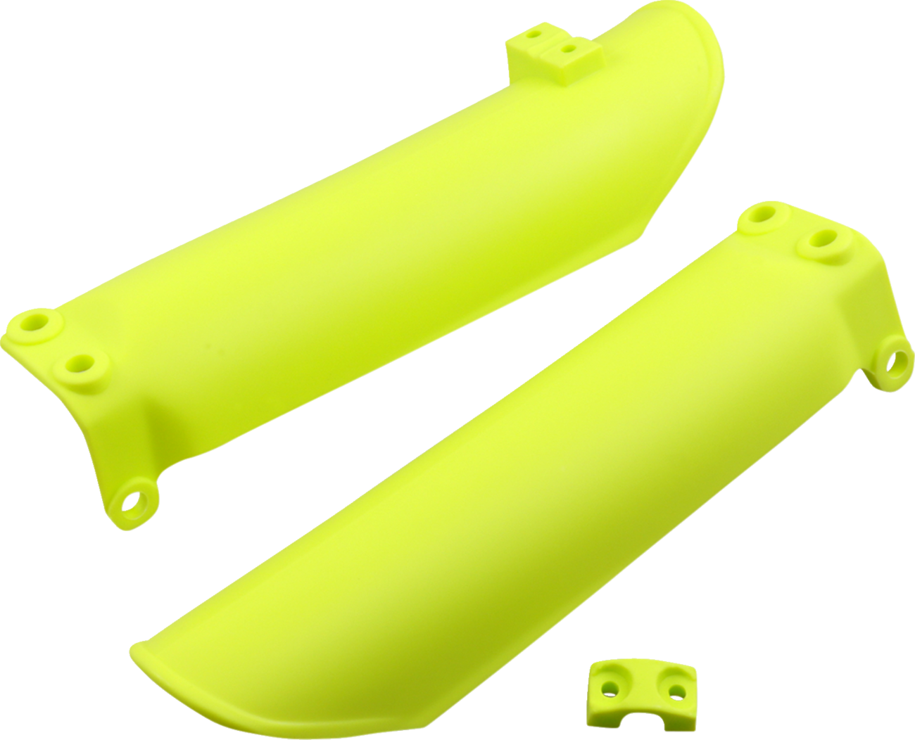 Lower Fork Covers for Inverted Forks - Yellow (1)