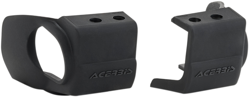 Fork Shoe Covers - Black - RR 2T/4T - '12-'18 (1)