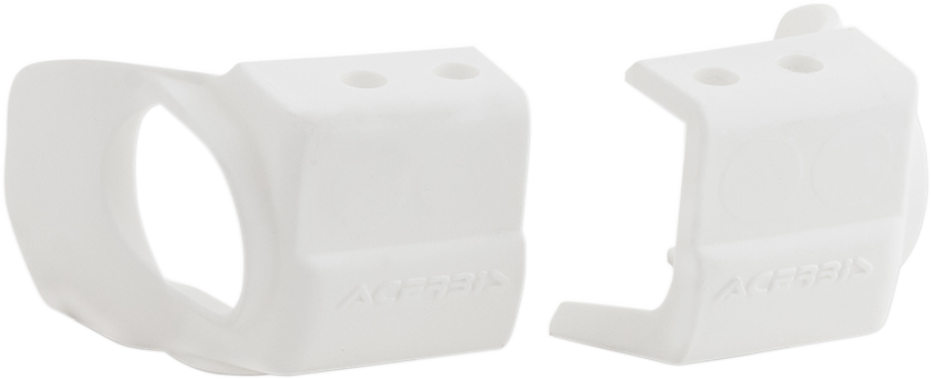 Fork Shoe Covers - White - RR 2T/4T - '12-'18 (1)