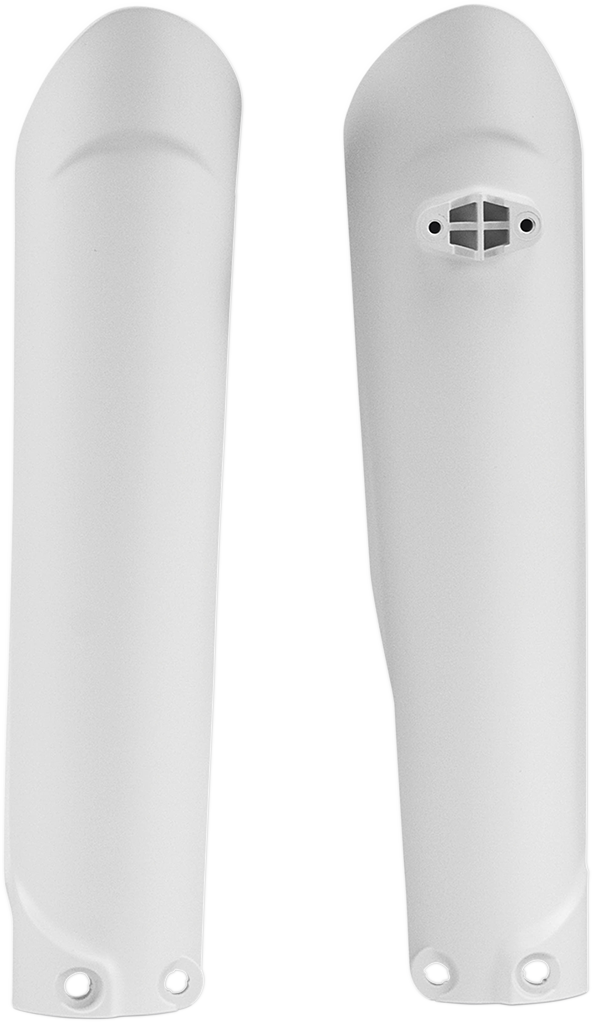 Lower Fork Covers for Inverted Forks - White (1)