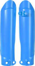 Lower Fork Covers for Inverted Forks - Light Blue (1)