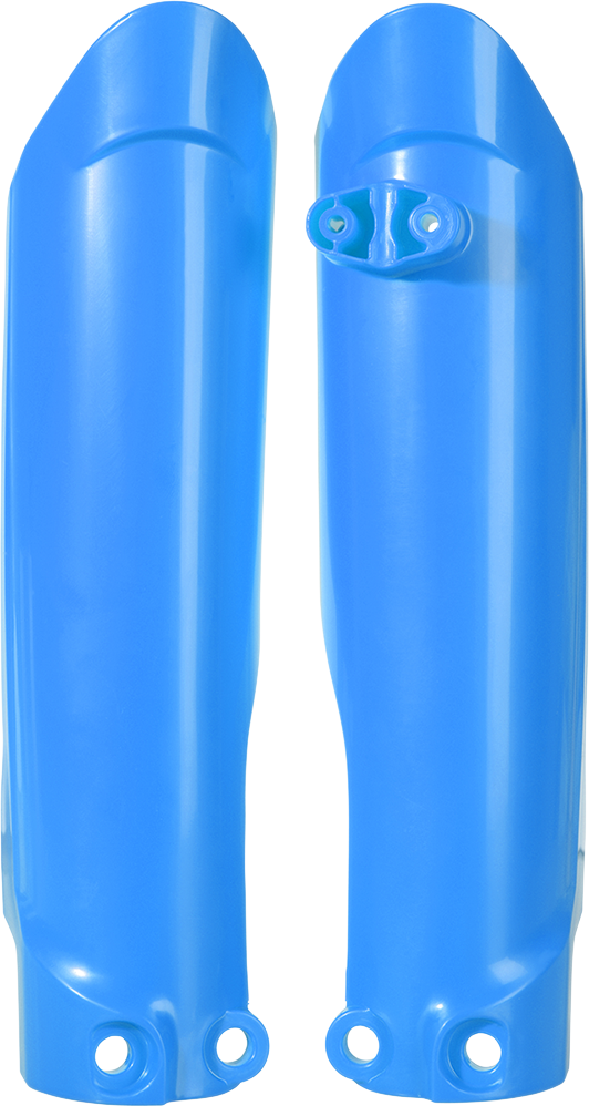 Lower Fork Covers for Inverted Forks - Light Blue (1)