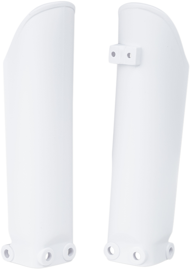 Lower Fork Covers for Inverted Forks - White (1)