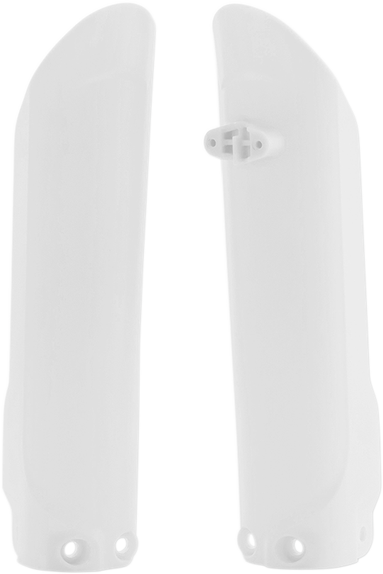 Lower Fork Covers for Inverted Forks - White (1)