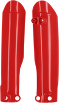 Lower Fork Cover - Red - KTM (1)