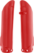 Lower Fork Cover - Red - KTM (1)