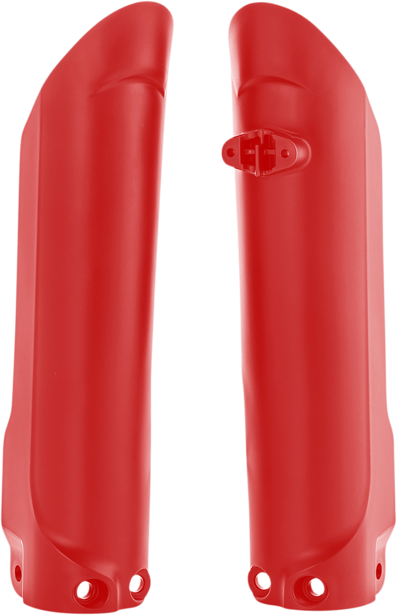 Lower Fork Cover - Red - KTM (1)