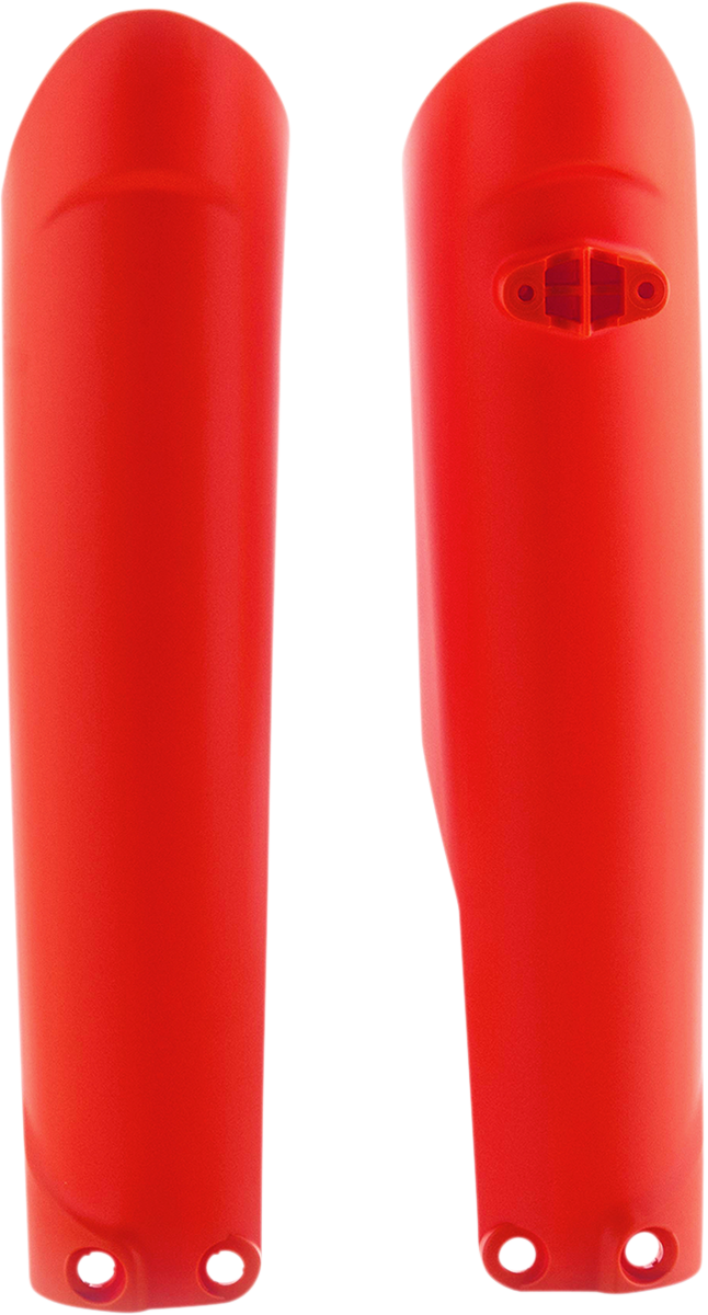 Lower Fork Cover - Red - KTM (1)