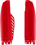 Fork Cover - Lower - Red - Honda (1)