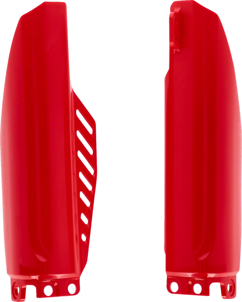 Fork Cover - Lower - Red - Honda (1)