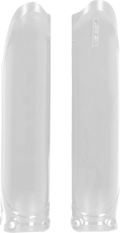 Fork Cover - Lower - White - Yamaha (1)