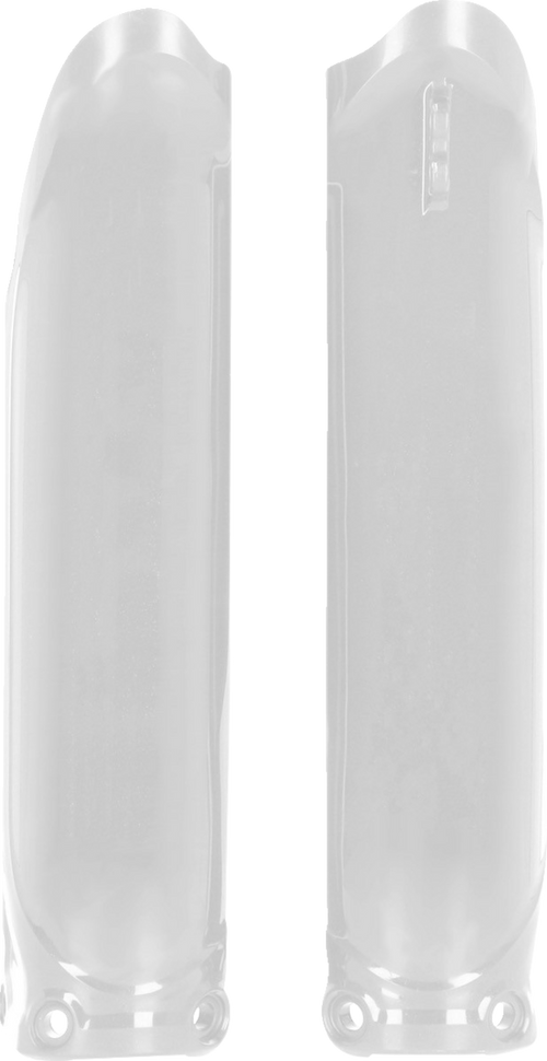 Fork Cover - Lower - White - Yamaha (1)