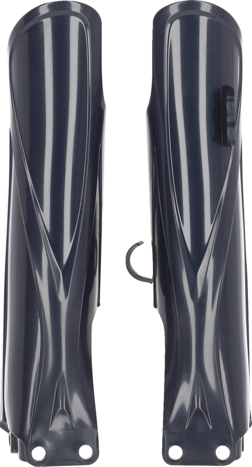 Fork Cover - Lower - Dark Blue - Yamaha (1)