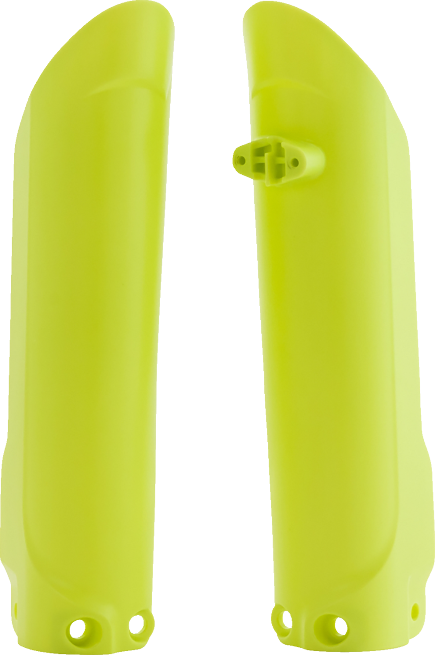 Fork Cover - Lower - Yellow - Gas Gas/Husqvarna/KTM (1)
