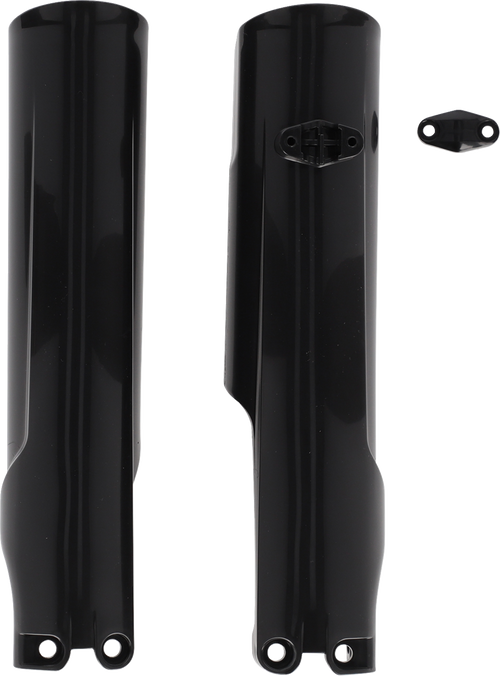 Fork Cover - Lower - Black - Gas Gas/Husqvarna (1)