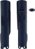 Fork Cover - Lower - Blue - Gas Gas/Husqvarna (1)
