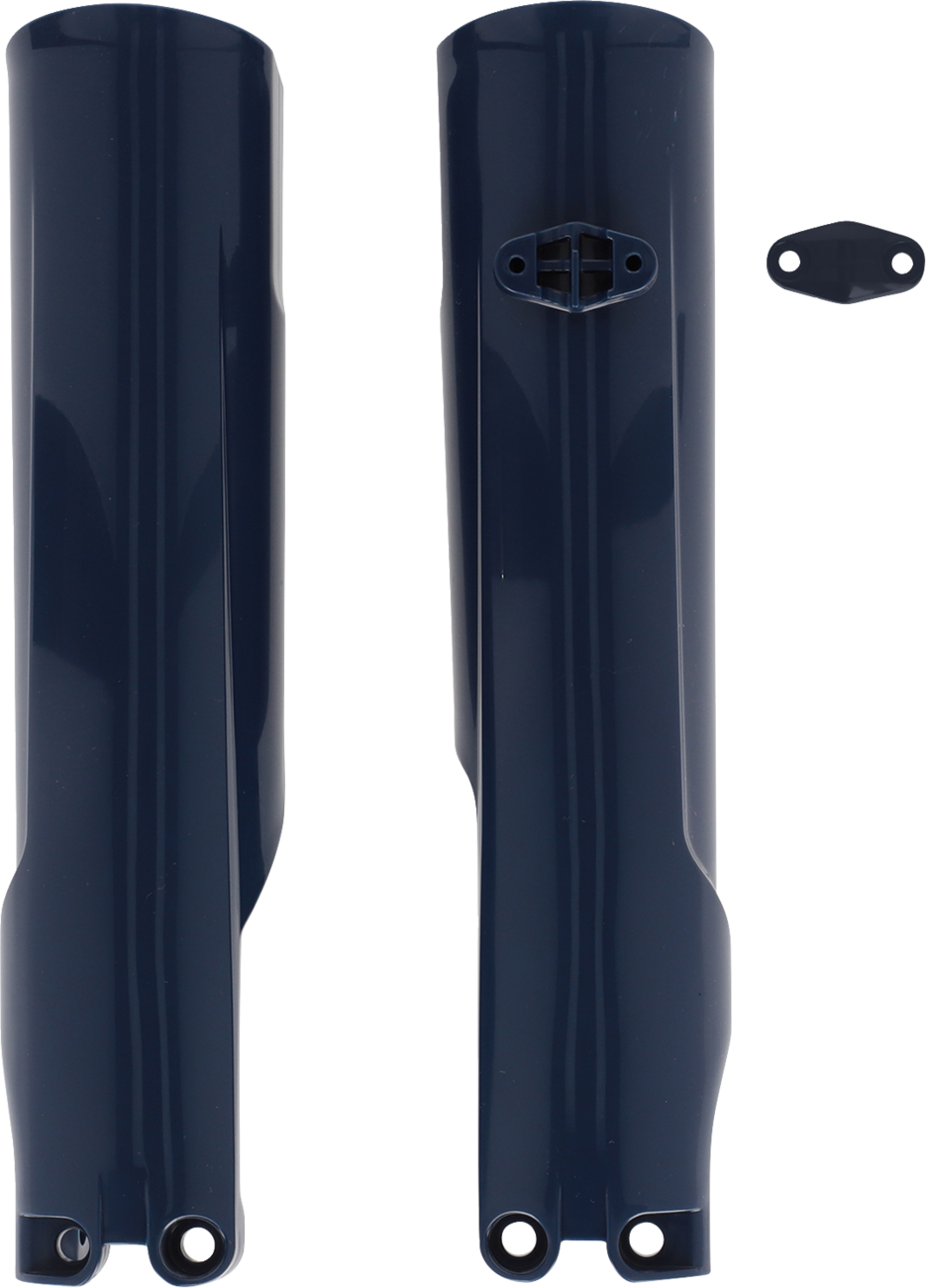Fork Cover - Lower - Blue - Gas Gas/Husqvarna (1)