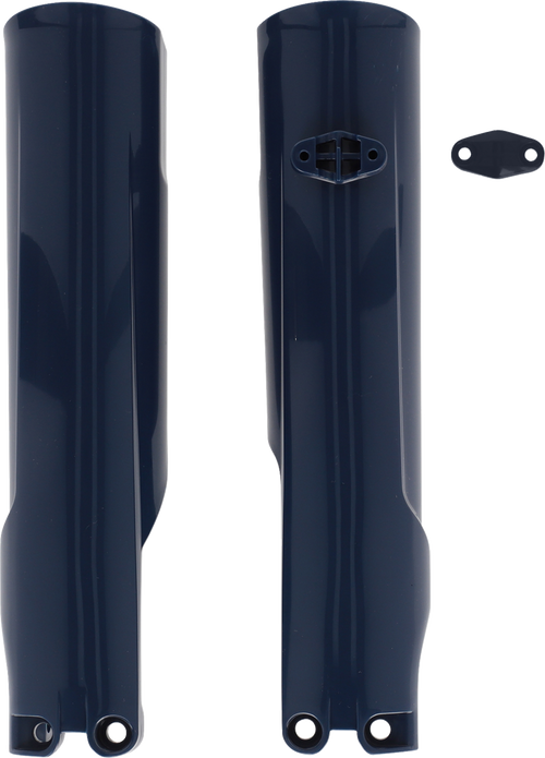 Fork Cover - Lower - Blue - Gas Gas/Husqvarna (1)
