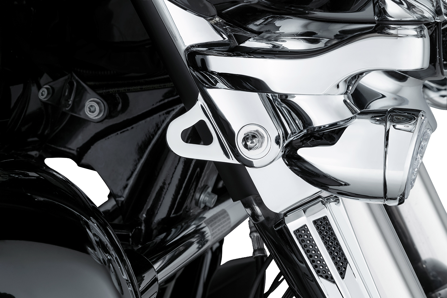 Ciro Bracket Tie Dn Flht - Chrome