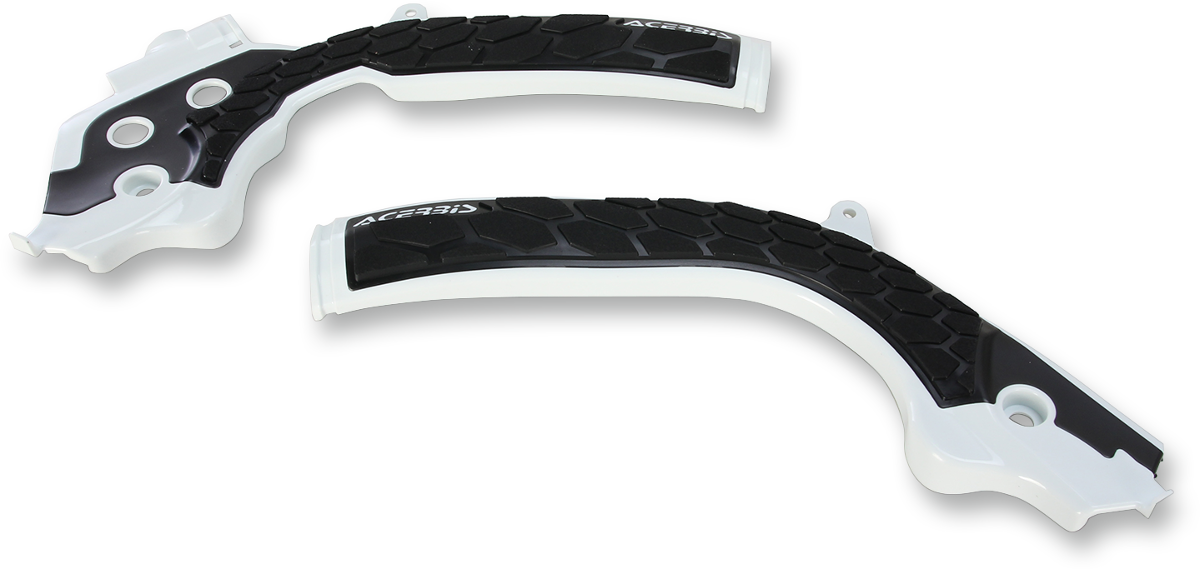X-Grip Frame Guards - White/Black - Husqvarna | KTM (1)