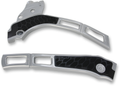 X-Grip Frame Guards - Silver/Black - YZ 125/250/X (1)