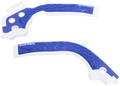 X-Grip Frame Guards - White/Blue - Husqvarna | KTM (1)