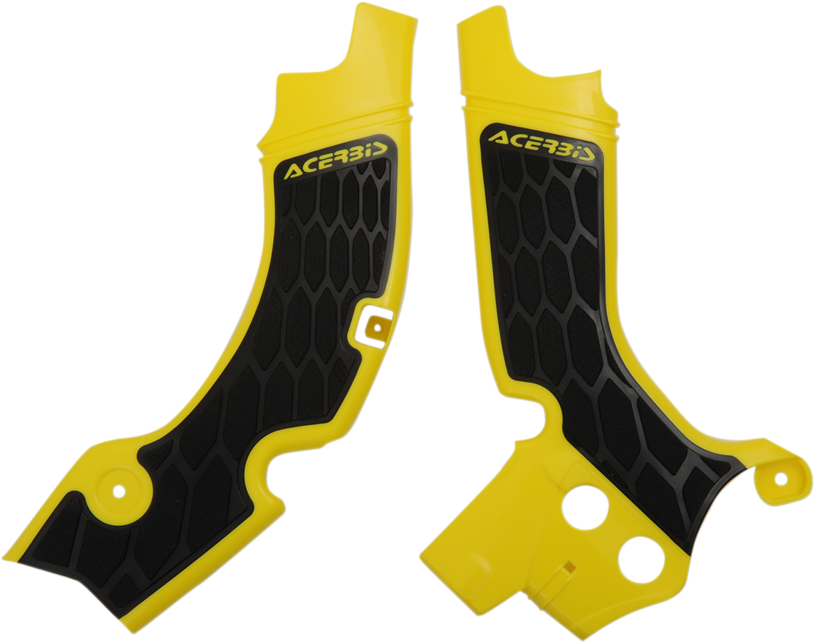 X-Grip Frame Guards - Yellow/Black - RM-Z 450 (1)