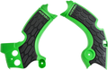 X-Grip Frame Guards - Green/Black - KX 250 F (1)