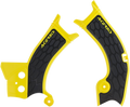 X-Grip Frame Guards - Yellow/Black - RM-Z 250/450 (1)