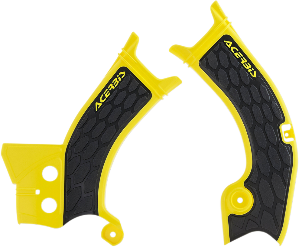X-Grip Frame Guards - Yellow/Black - RM-Z 250/450 (1)