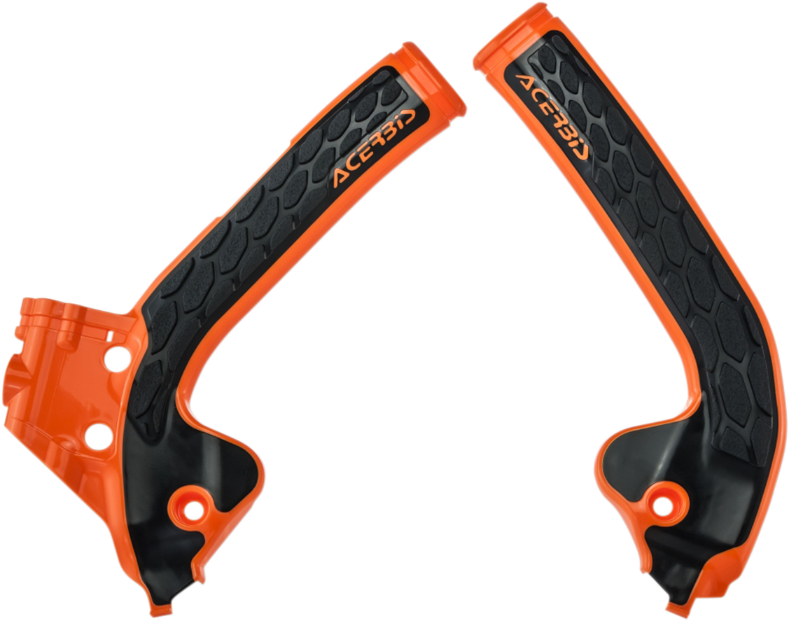 X-Grip Frame Guards - '16 OEM Orange/Black - SX85 | TC85 | MC85 (1)