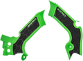 X-Grip Frame Guards - Green/Black - KX 250/450 (1)