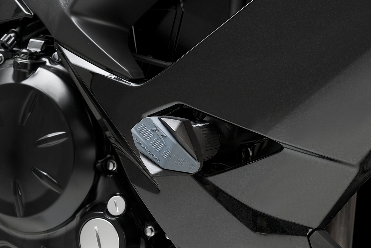 PUIG HI-TECH PARTS Frame Sliders - R19 - Kawasaki - Ninja 650