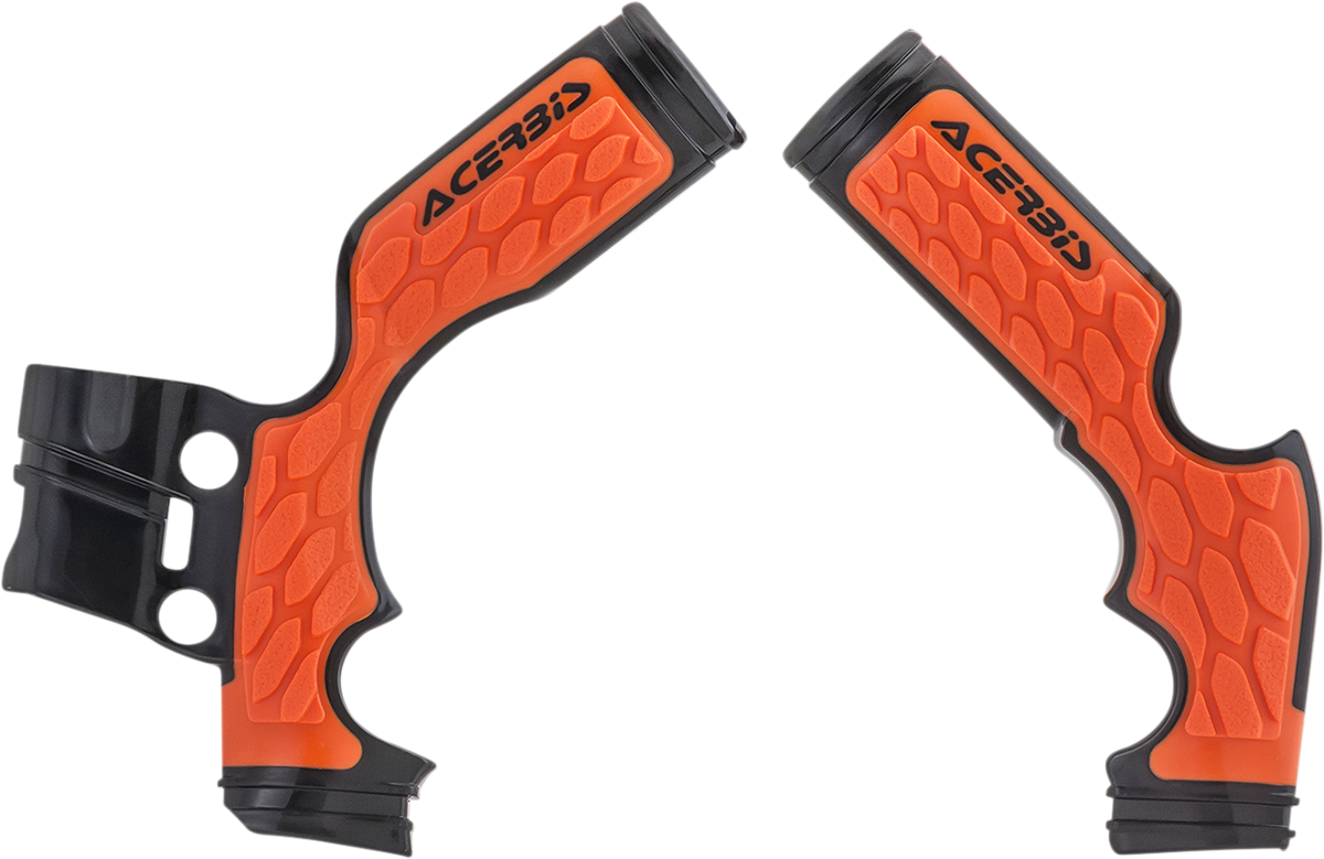 X-Grip Frame Guards - Red/Black - Gas Gas | Husqvarna | KTM (1)