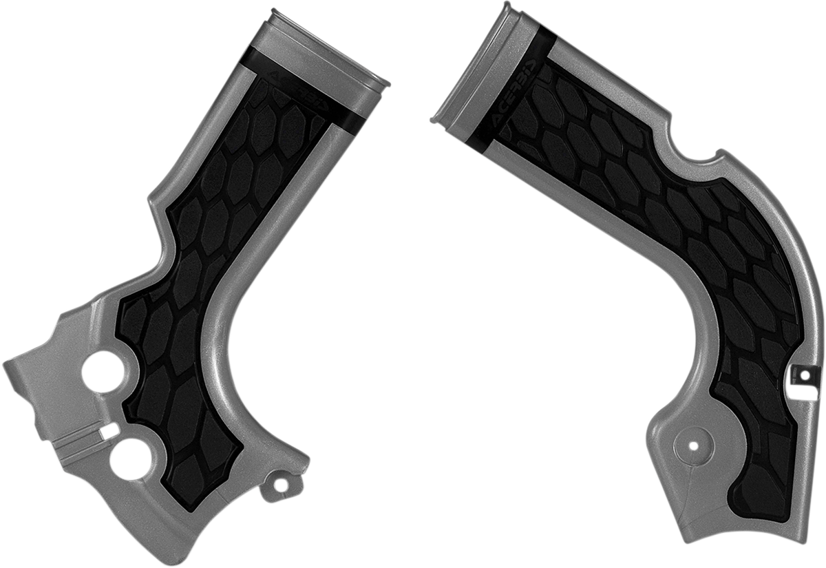 ACERBIS X-Grip Frame Guards - White/Black - Husqvarna '23-'25