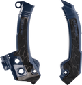X-Grip Frame Guards - Blue/Black - Husqvarna (1)