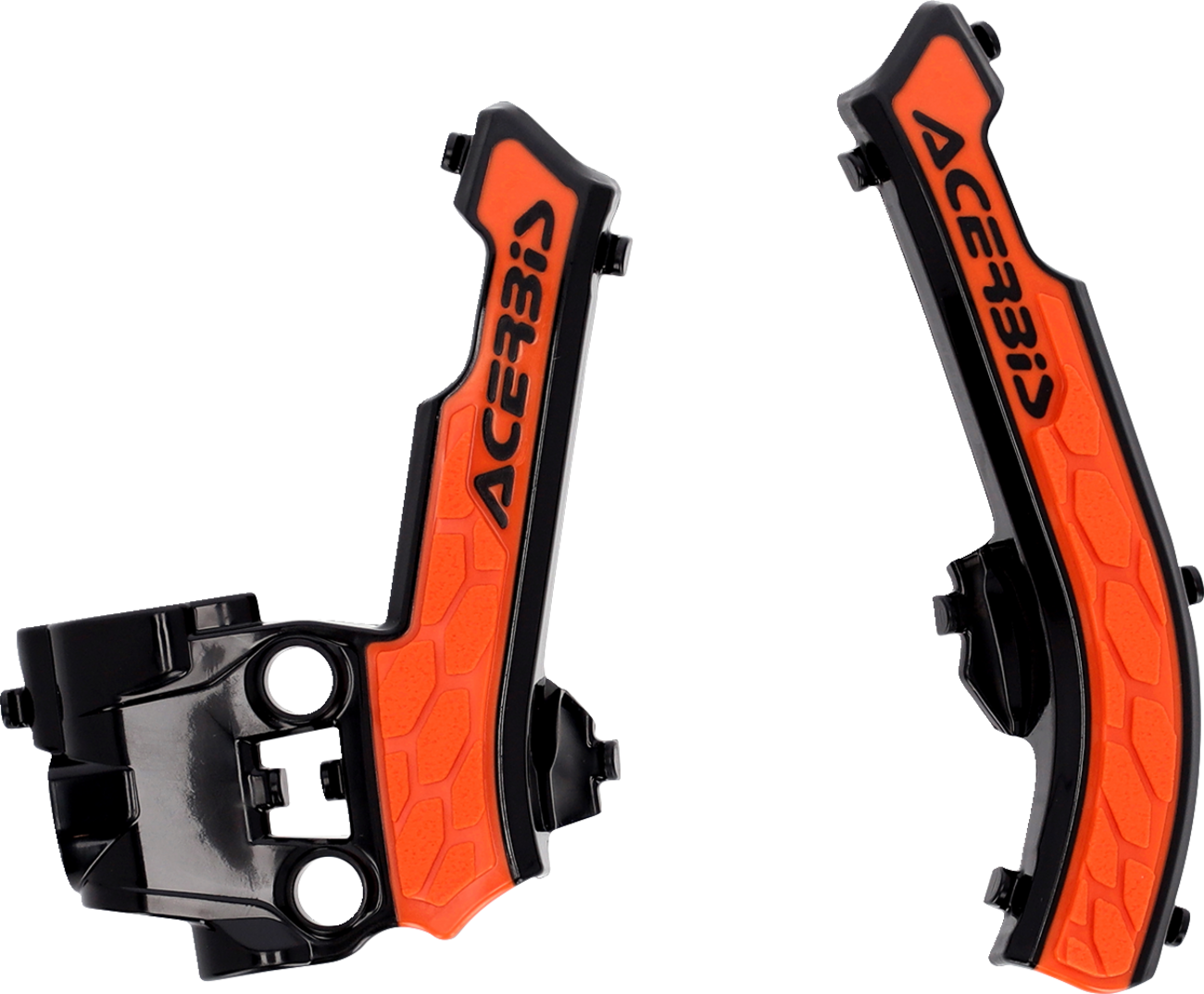 X-Grip Frame Guards - '16 OEM Orange/Black - Gas Gas | Husqvarna | KTM (1)
