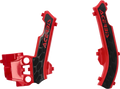 X-Grip Frame Guards - Red/Black - Gas Gas | Husqvarna | KTM (1)