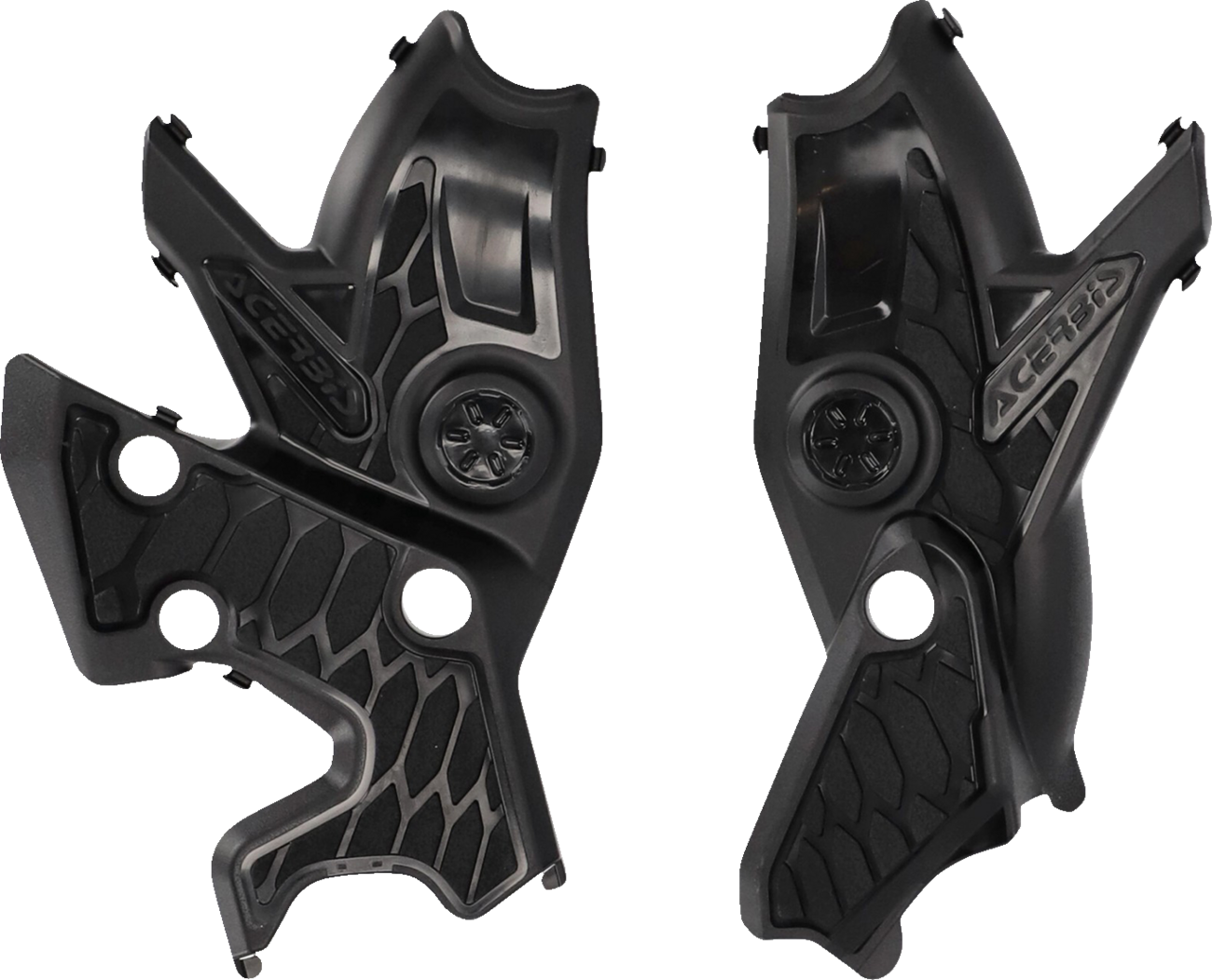 X-Grip Frame Guards - Black - Tenere 700 (1)