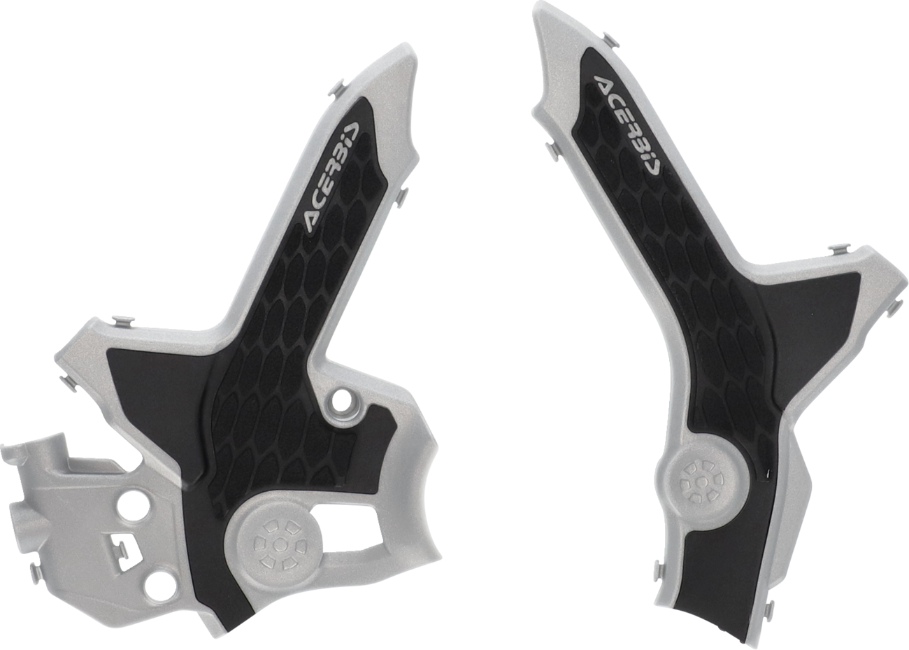 X-Grip Frame Guards - Gray/Black - CRF300 (1)