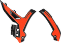 X-Grip Frame Guards - OEM '16 Orange/Black - KTM (1)