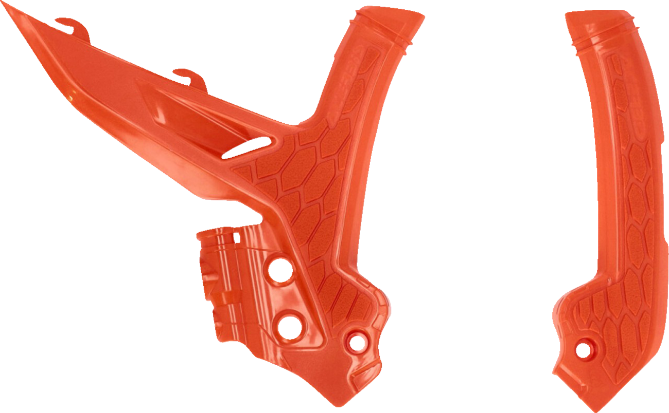 X-Grip Frame Guards - OEM '16 Orange - KTM (1)