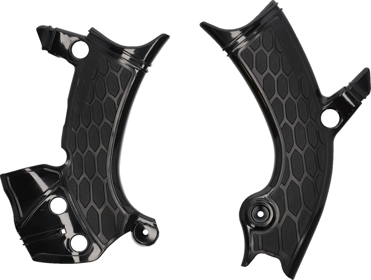 X-Grip Frame Guards - Black - YZ 250/450 F/FX (1)