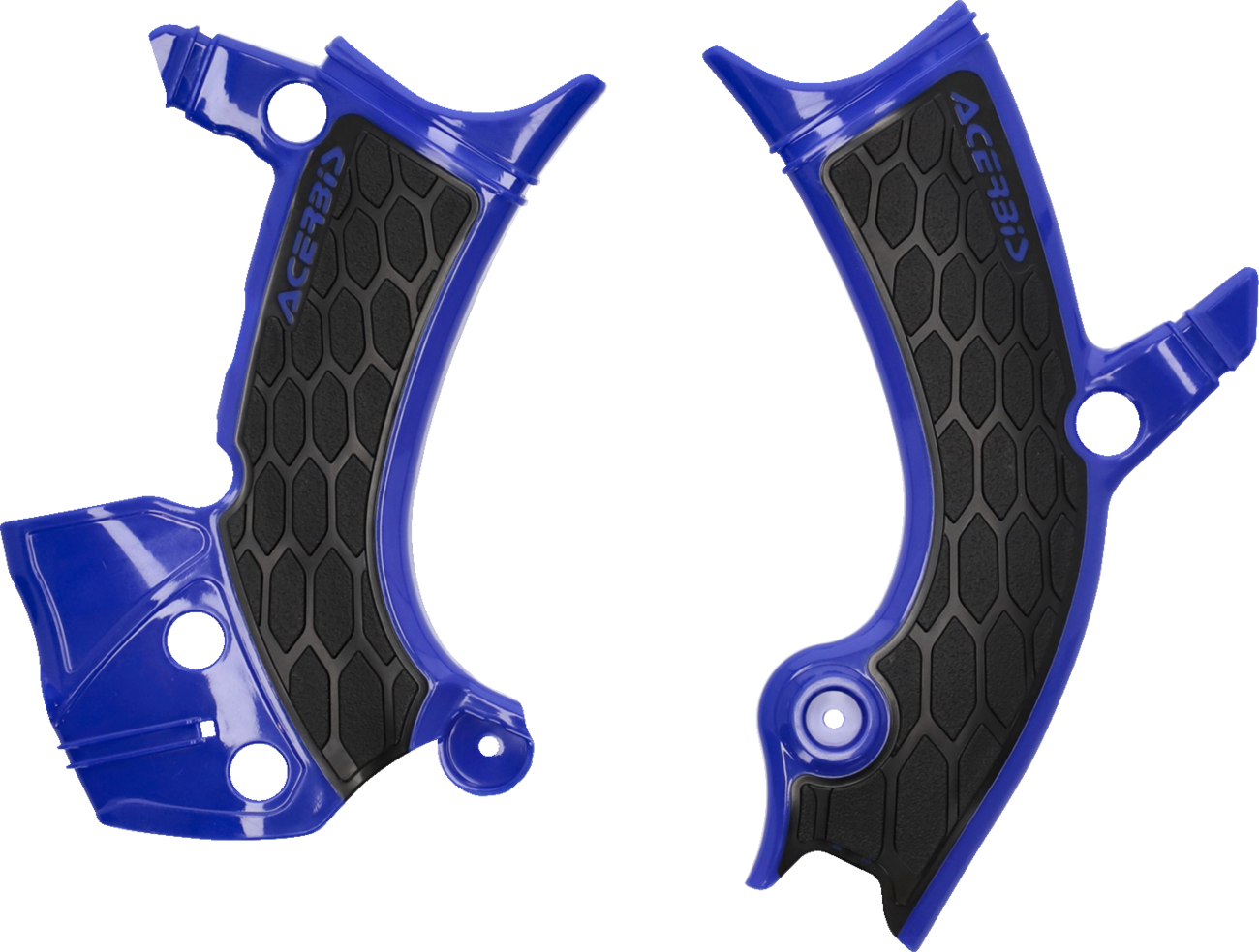 X-Grip Frame Guards - Blue/Black - YZ 250/450 F/FX (1)