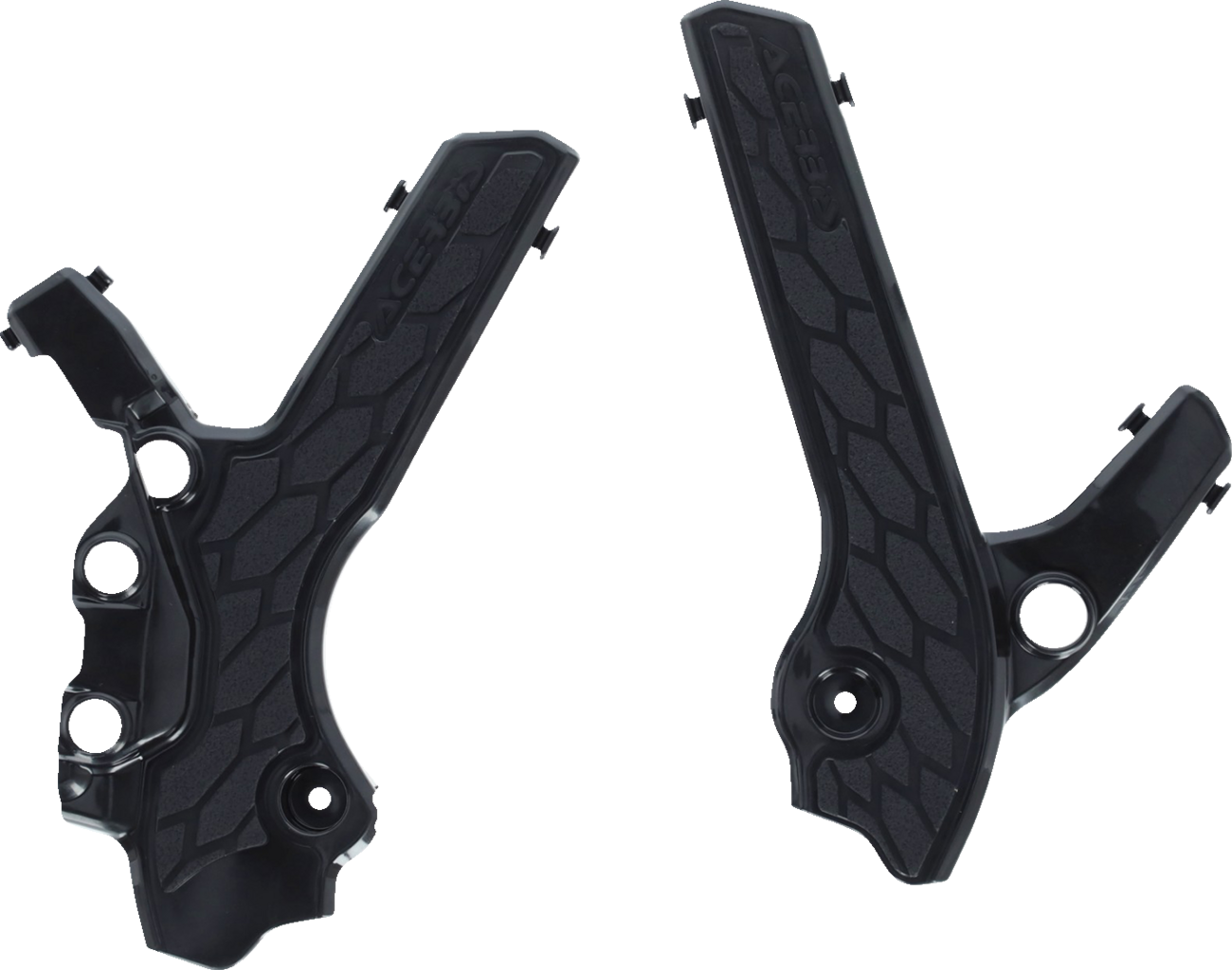 X-Grip Frame Guards - Black - DR-Z 400S/E/SM (1)